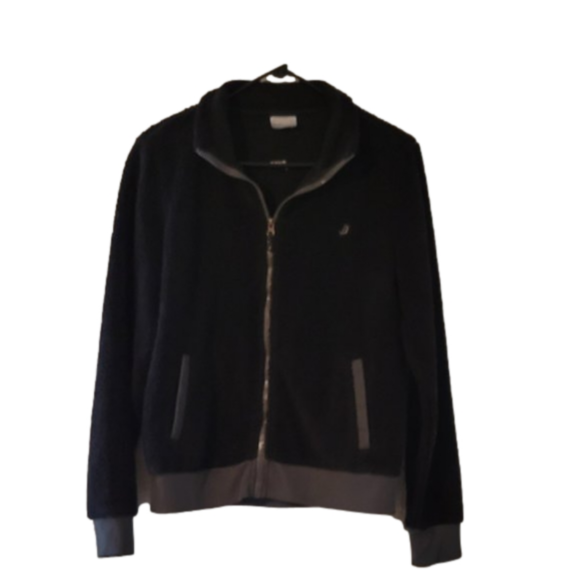 PENN WOMENS BLACK ZIPPER TENNIS JACKET - Picture 1 of 6